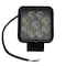 Race Sport 4.25-inch 64-Watt Square IQ Series Auxiliary LED Flood Beam RS4IQ64WS - alternate 1